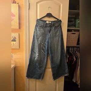 Aeropostale Super Baggy Jeans Light Wash 00 Short